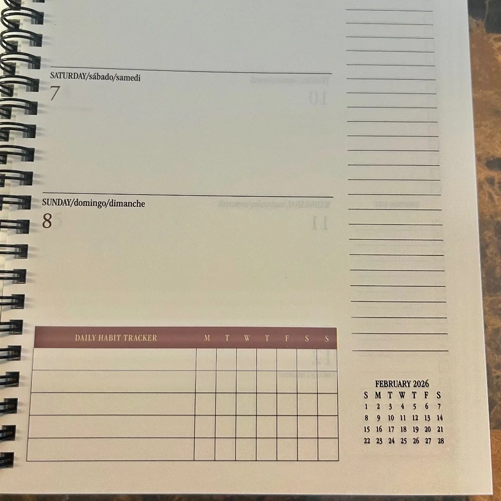 Brand New A Little Wicked Goes A Long Way 2026 Weekly Planner